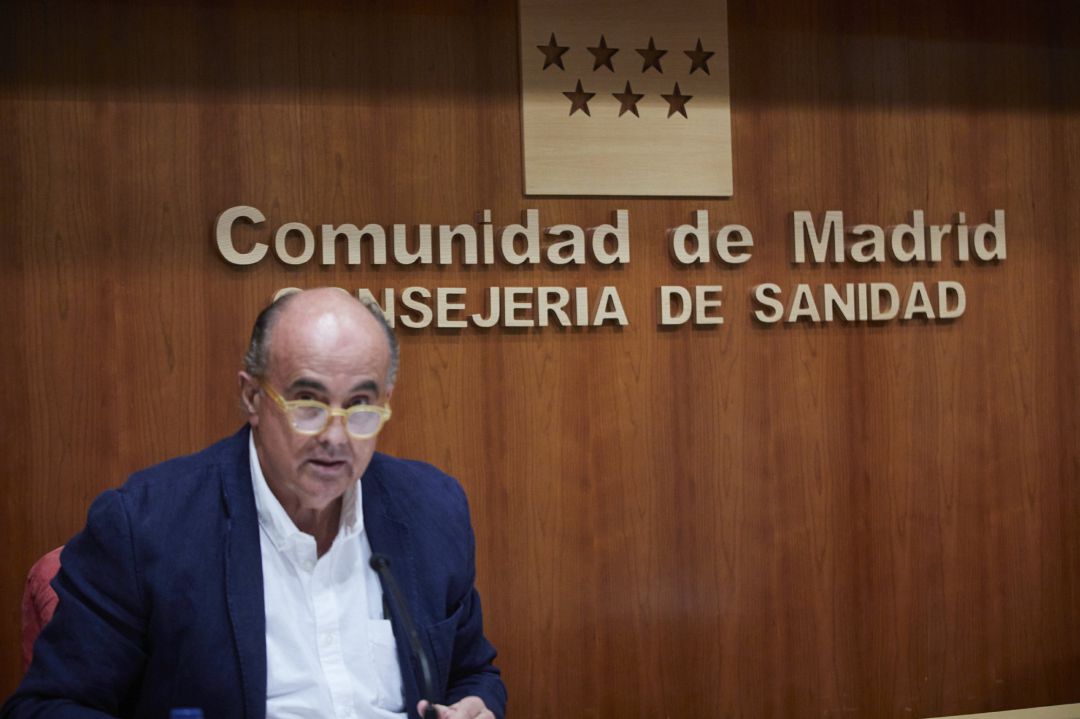 Archivo - El viceconsejero de Salud Pública y Plan COVID-19 de la Comunidad de Madrid, Antonio Zapatero, durante una rueda de prensa convocada ante los medios, en Madrid, (España), a 18 de marzo de 2021 Archivo - El viceconsejero de Salud Pública y Plan COVID-19 de la Comunidad de Madrid, Antonio Zapatero, durante una rueda de prensa convocada ante los medios, en Madrid, (España), a 18 de marzo de 2021