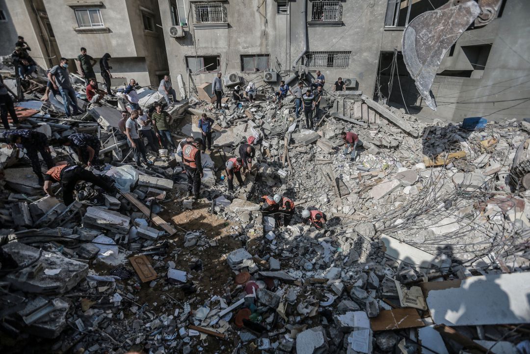 Resultado de los bombardeos israelíes en Gaza Resultado de los bombardeos israelíes en Gaza