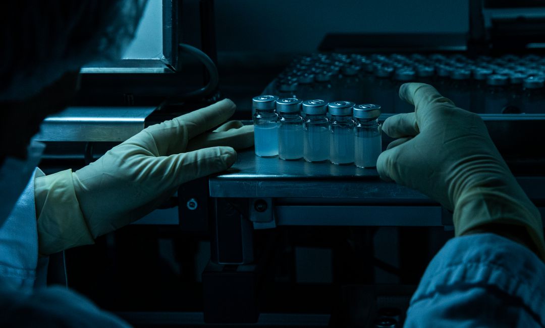 Un almacén de vacunas en Brasil. Un almacén de vacunas en Brasil.