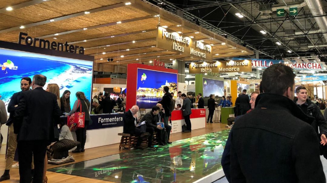 El stand de Baleares en una edición anterior de Fitur El stand de Baleares en una edición anterior de Fitur