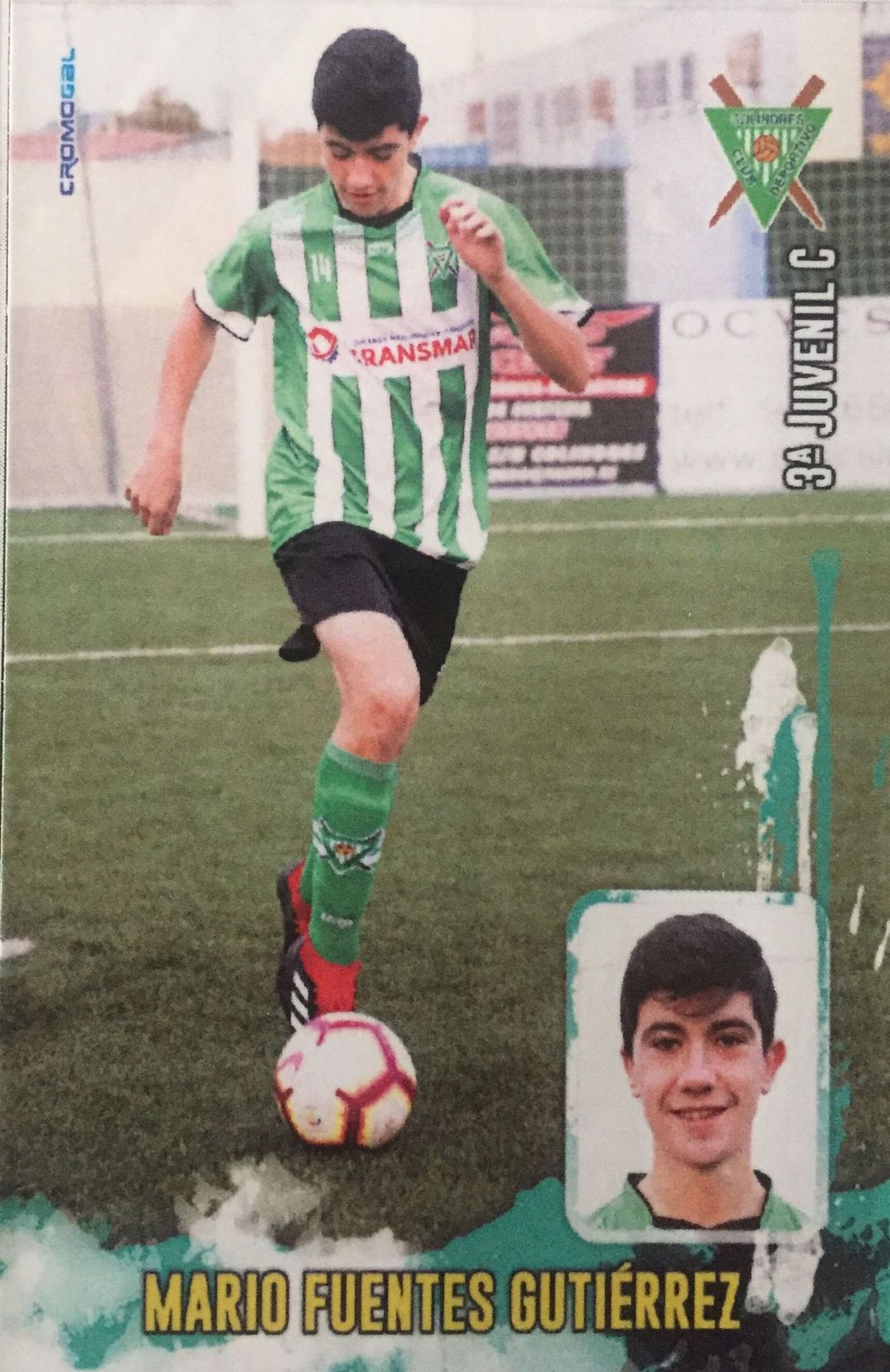 Mario Fuentes jugando con el Colindres Mario Fuentes jugando con el Colindres