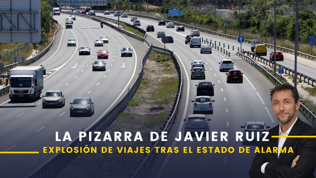Desde las 15:00 horas de la tarde del jueves hasta las 13:00 horas del viernes los desplazamientos por carretera para salir de Madrid han aumentado hasta un 42% respecto a la semana pasada Desde las 15:00 horas de la tarde del jueves hasta las 13:00 horas del viernes los desplazamientos por carretera para salir de Madrid han aumentado hasta un 42% respecto a la semana pasada