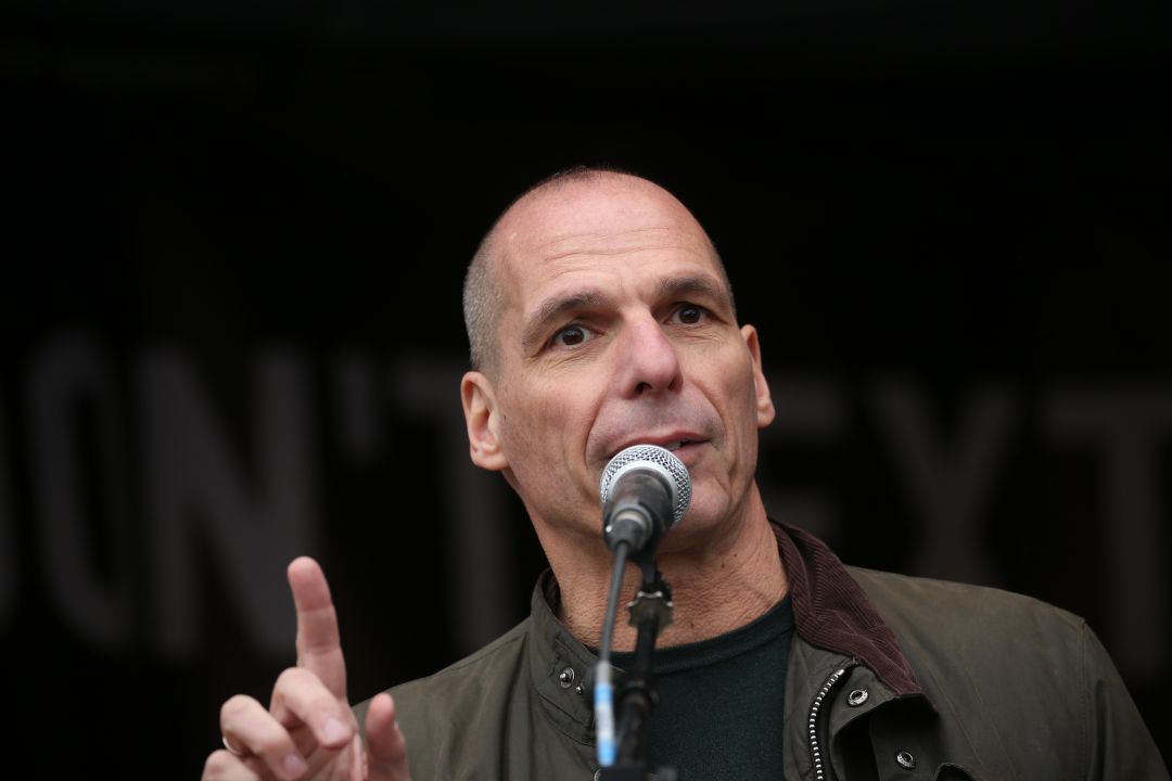 El exministro de Finanzas griego, Yannis Varoufakis El exministro de Finanzas griego, Yannis Varoufakis