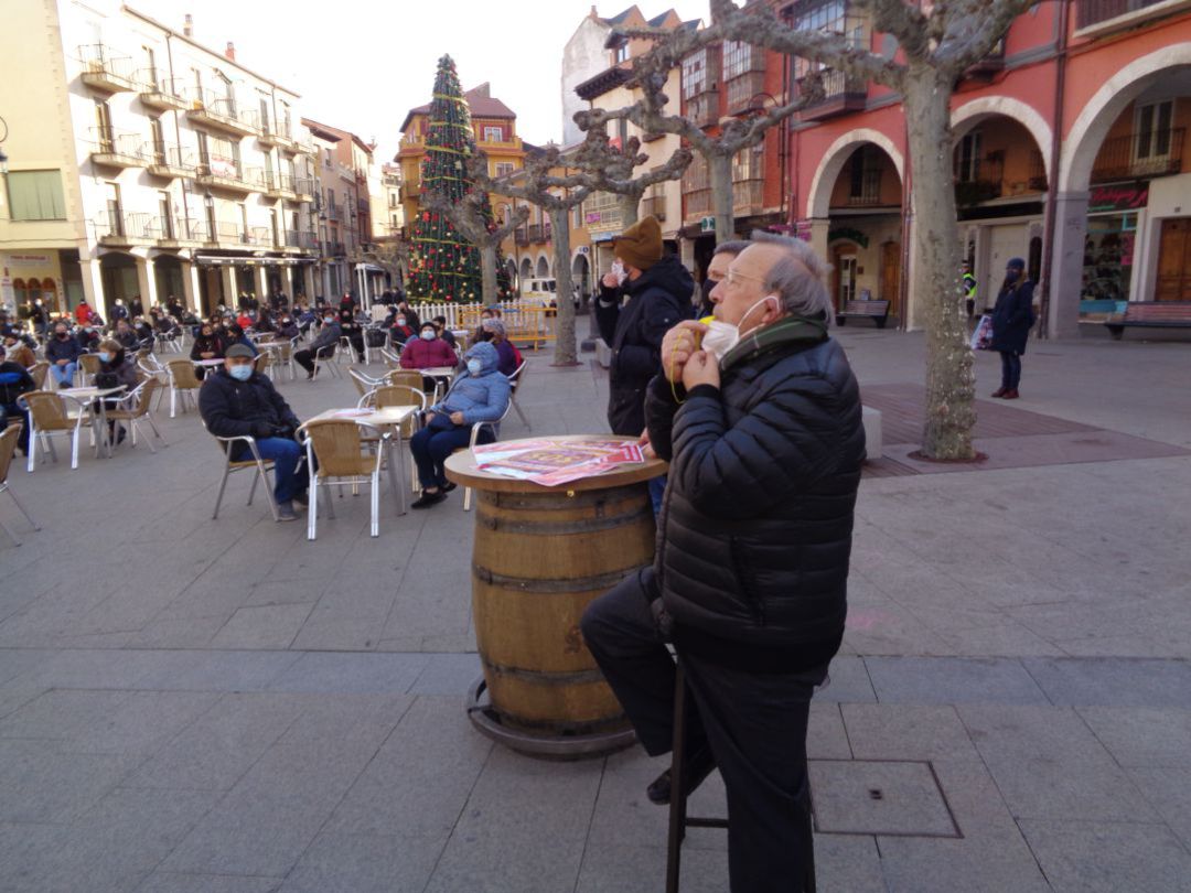 La hostelería se ha manifestado por las decisiones de la Junta durante el último año La hostelería se ha manifestado por las decisiones de la Junta durante el último año