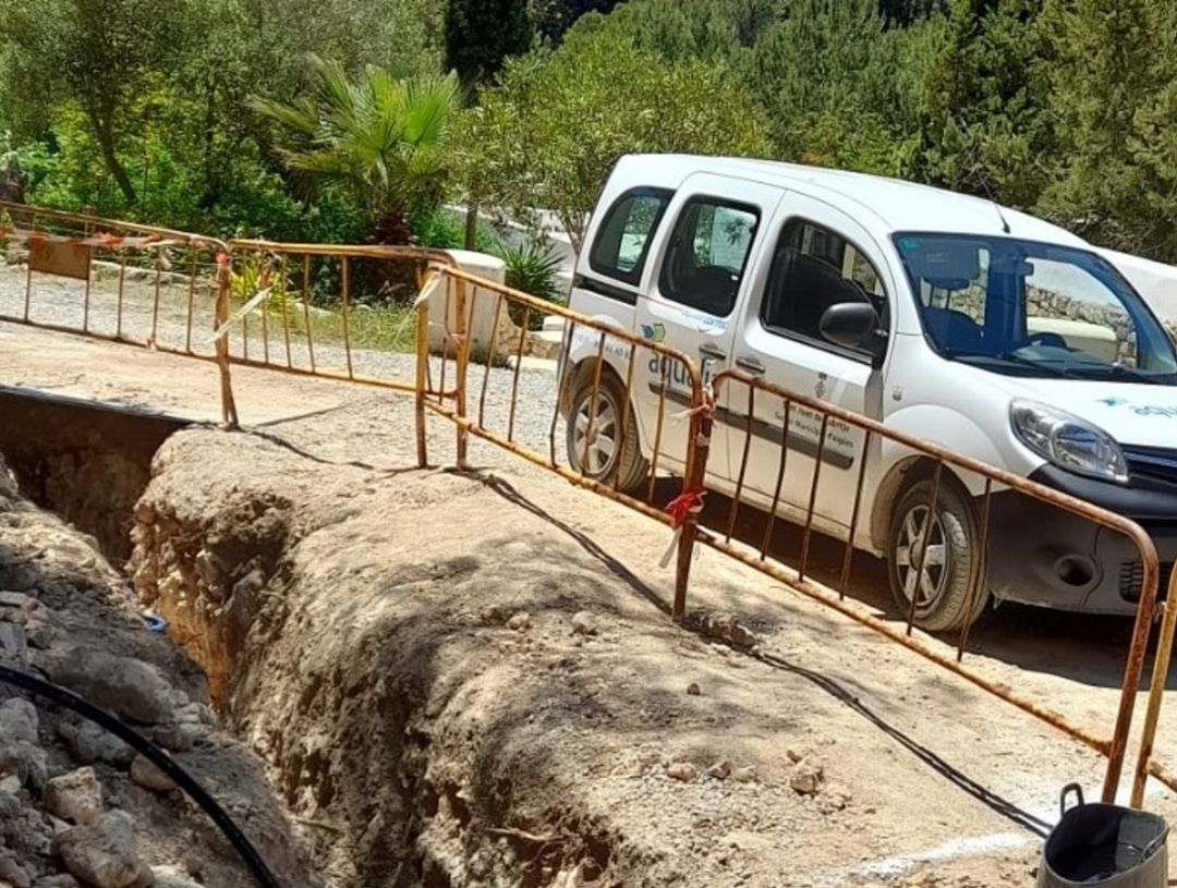 Obras en Portinatx Obras en Portinatx