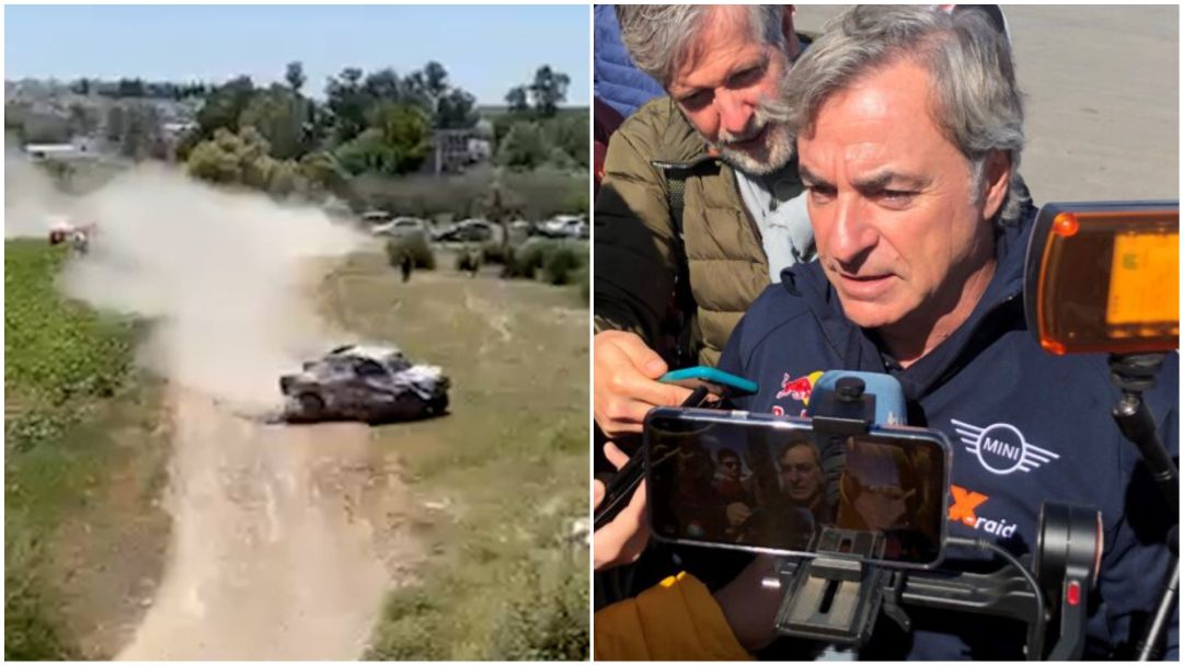El momento del 'atajo' de Nasser; y Carlos Sainz El momento del 'atajo' de Nasser; y Carlos Sainz