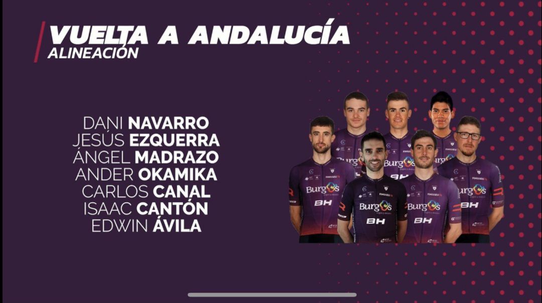 Equipopara la Vuelta a Andalucía Equipopara la Vuelta a Andalucía
