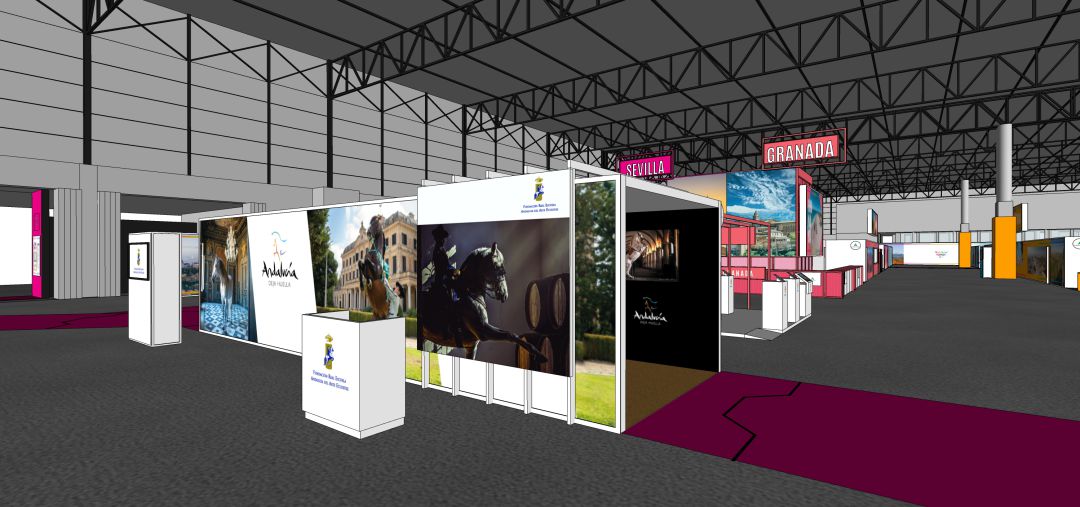 Stand de la Real Escuela en Fitur Stand de la Real Escuela en Fitur