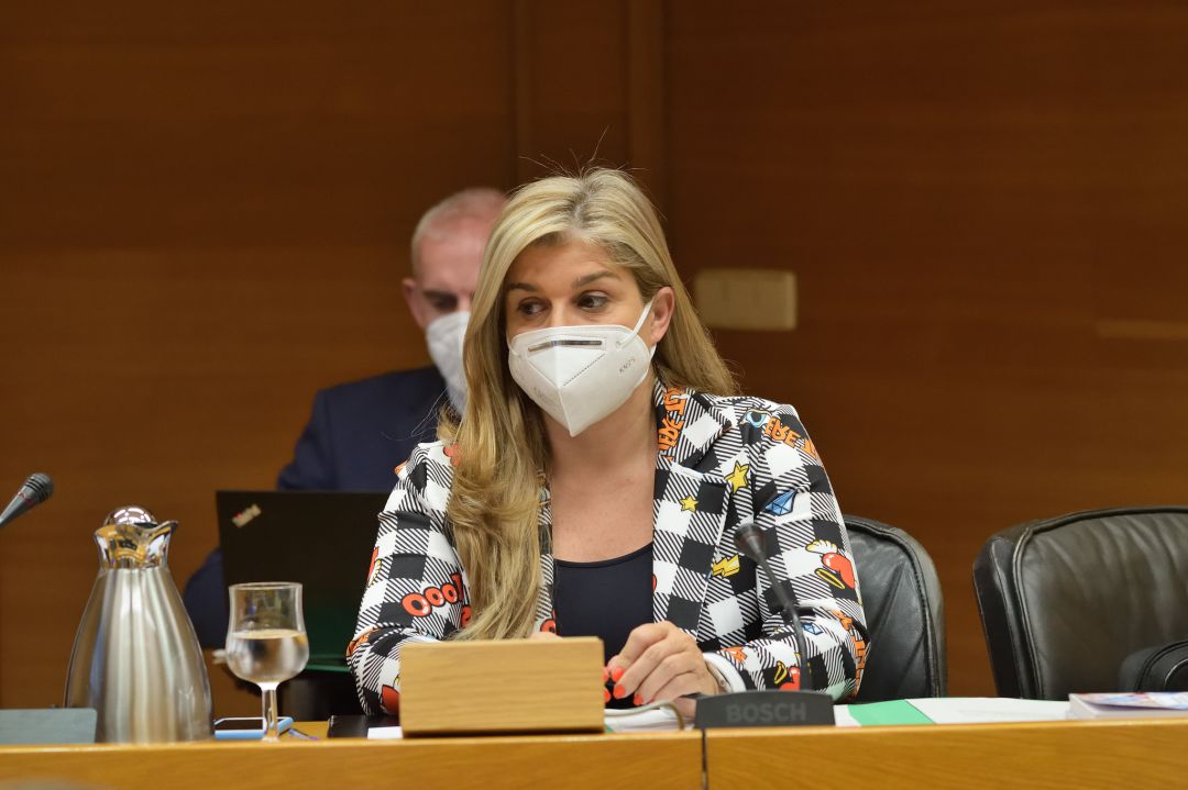 Eva Ortiz, portavoz del PPCV en Les Corts Eva Ortiz, portavoz del PPCV en Les Corts