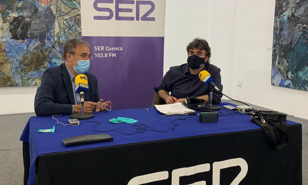 Jesús Carrascosa, director de la FAP, y Paco Auñón, director del programa Hoy por Hoy Cuenca. Jesús Carrascosa, director de la FAP, y Paco Auñón, director del programa Hoy por Hoy Cuenca.