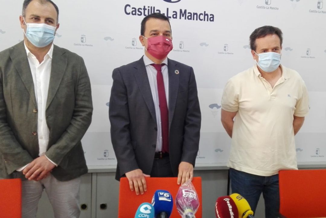 Rueda de prensa de Martínez Arroyo en Albacete Rueda de prensa de Martínez Arroyo en Albacete