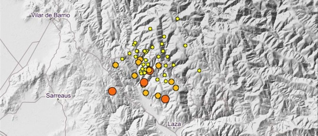 Terremotos en Laza en los últimos días. Terremotos en Laza en los últimos días.