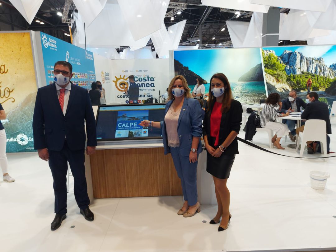 Responsables políticos de Calp en FITUR 2021 Responsables políticos de Calp en FITUR 2021