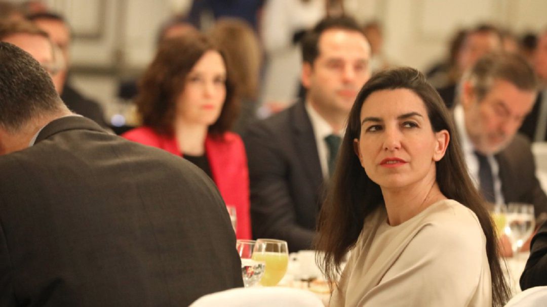 Rocío Monasterio ern un acto de la anterior legislatura Rocío Monasterio ern un acto de la anterior legislatura
