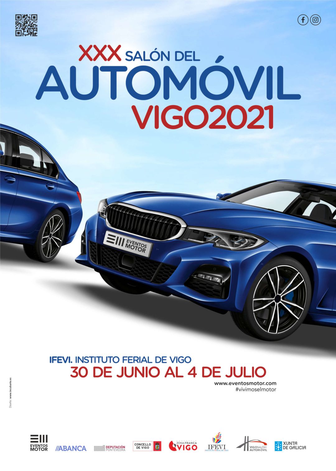 Cartel del Salón del Automóvil de Vigo 2021 Cartel del Salón del Automóvil de Vigo 2021
