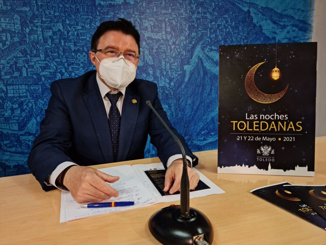 El concejal de Cultura del Ayuntamiento de Toledo, Teo García, presenta el programa de las Noches Toledanas El concejal de Cultura del Ayuntamiento de Toledo, Teo García, presenta el programa de las Noches Toledanas
