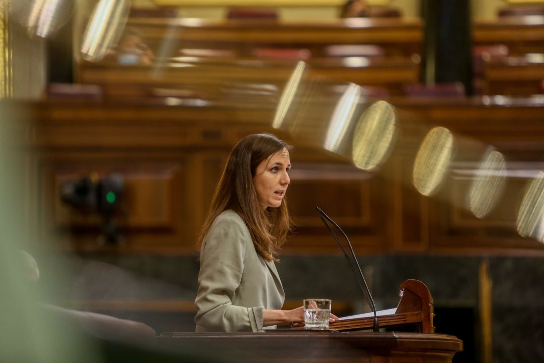 La ministra de Derechos Sociales y Agenda 2030, Ione Belarra La ministra de Derechos Sociales y Agenda 2030, Ione Belarra