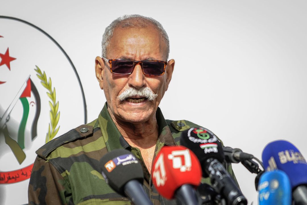 Brahim Ghali, en una imagen de febrero de 2021. Brahim Ghali, en una imagen de febrero de 2021.