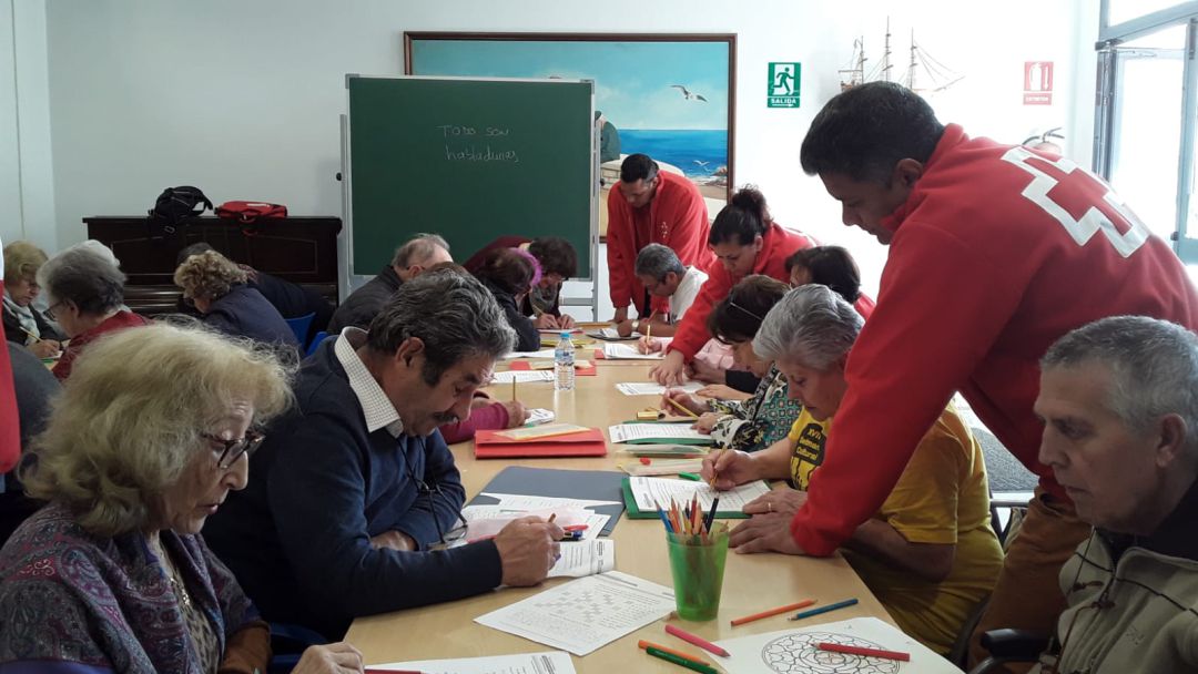 Taller de Memoria. Cruz Roja Calp.Imagen archivo. Taller de Memoria. Cruz Roja Calp.Imagen archivo.