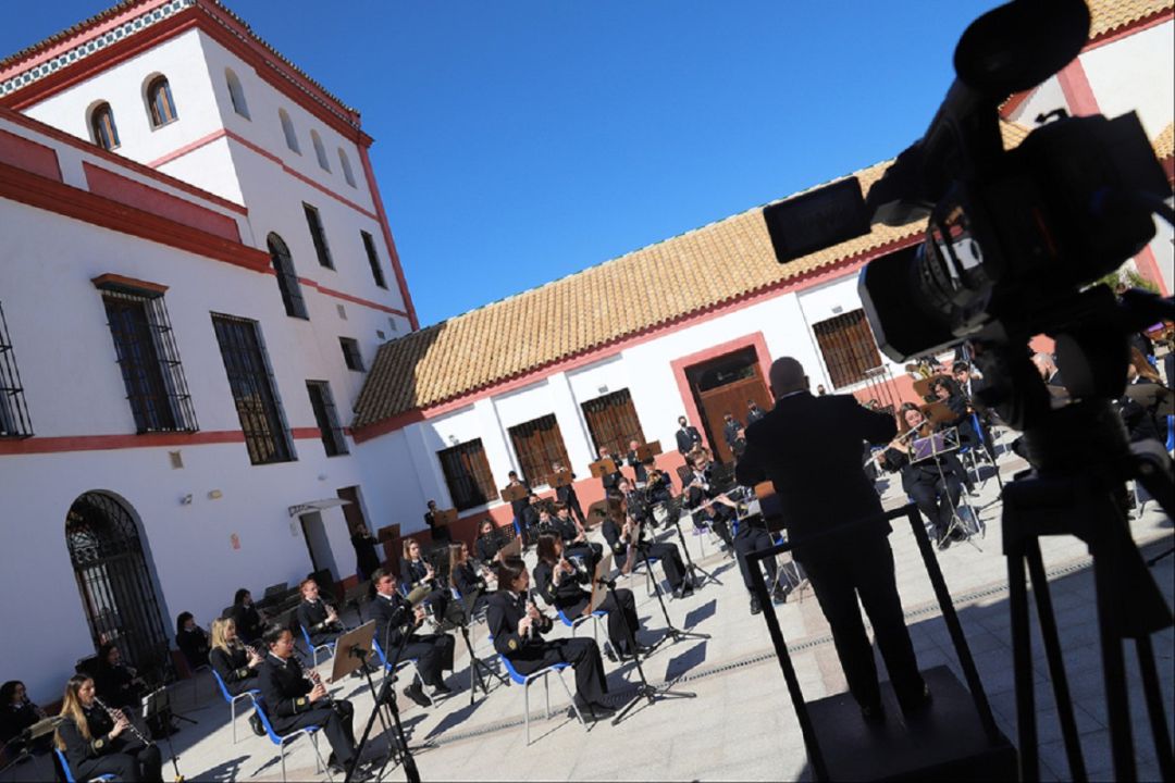 La Banda Cristo del Perdón en una de sus últimas actuaciones La Banda Cristo del Perdón en una de sus últimas actuaciones