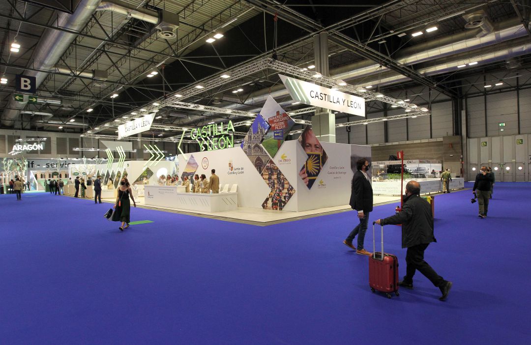 Panorámica del pabellón de Fitur Panorámica del pabellón de Fitur