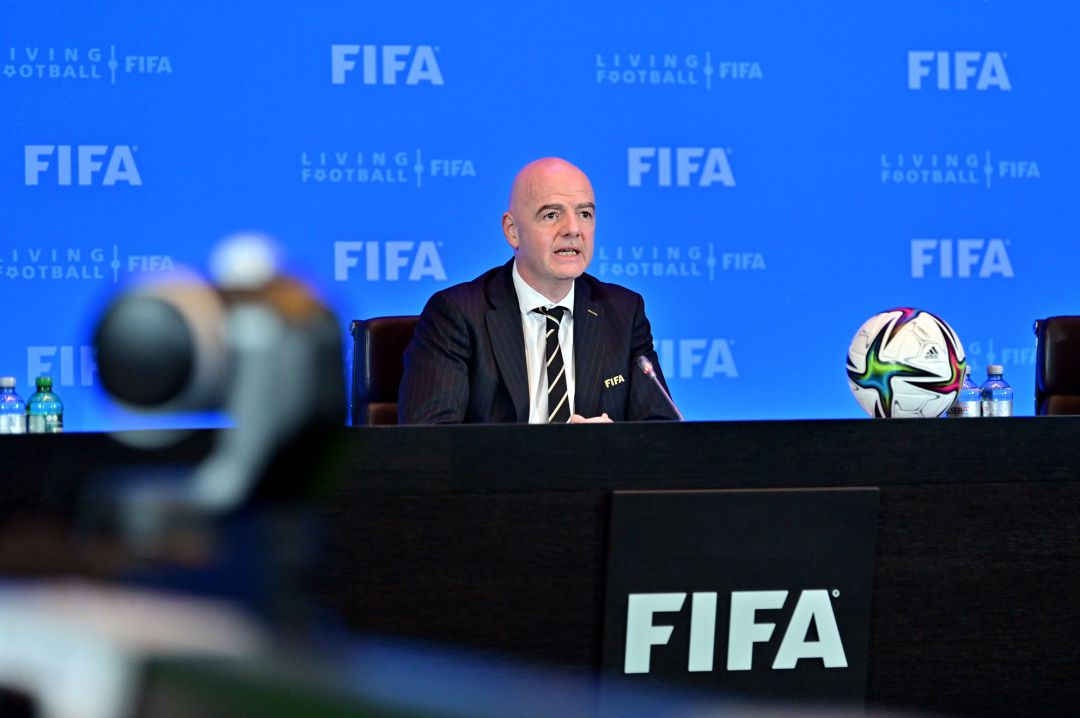 Gianni Infantino, presidente de la FIFA Gianni Infantino, presidente de la FIFA