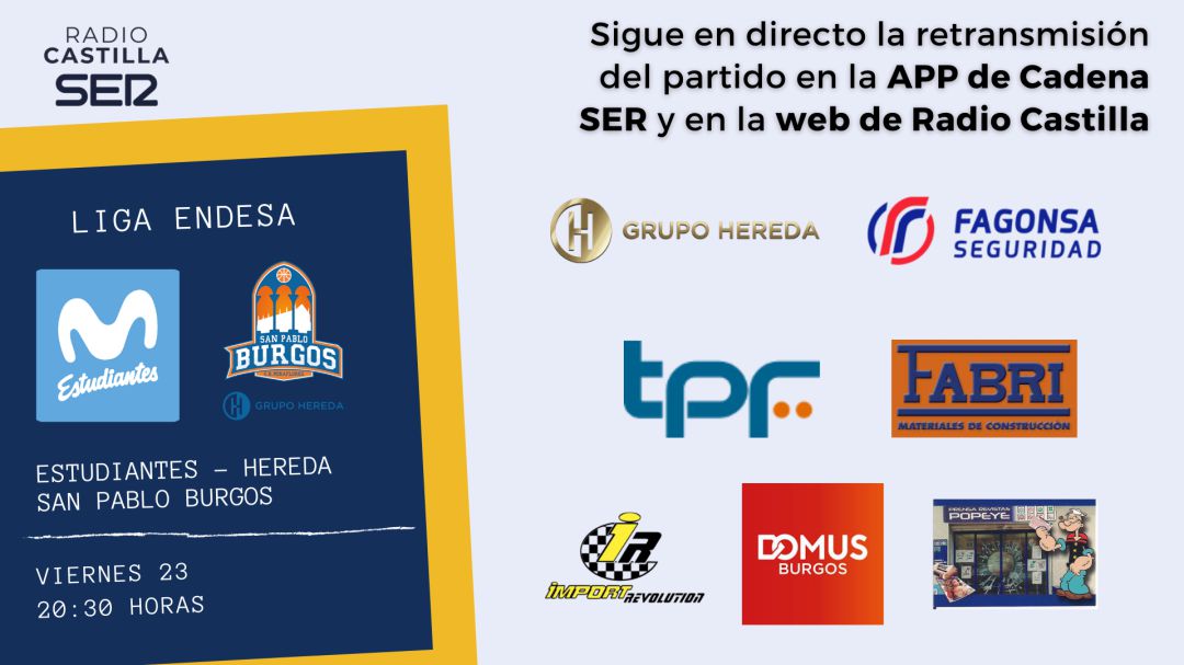 Movistar Estudiantes - Hereda San Pablo Burgos Movistar Estudiantes - Hereda San Pablo Burgos