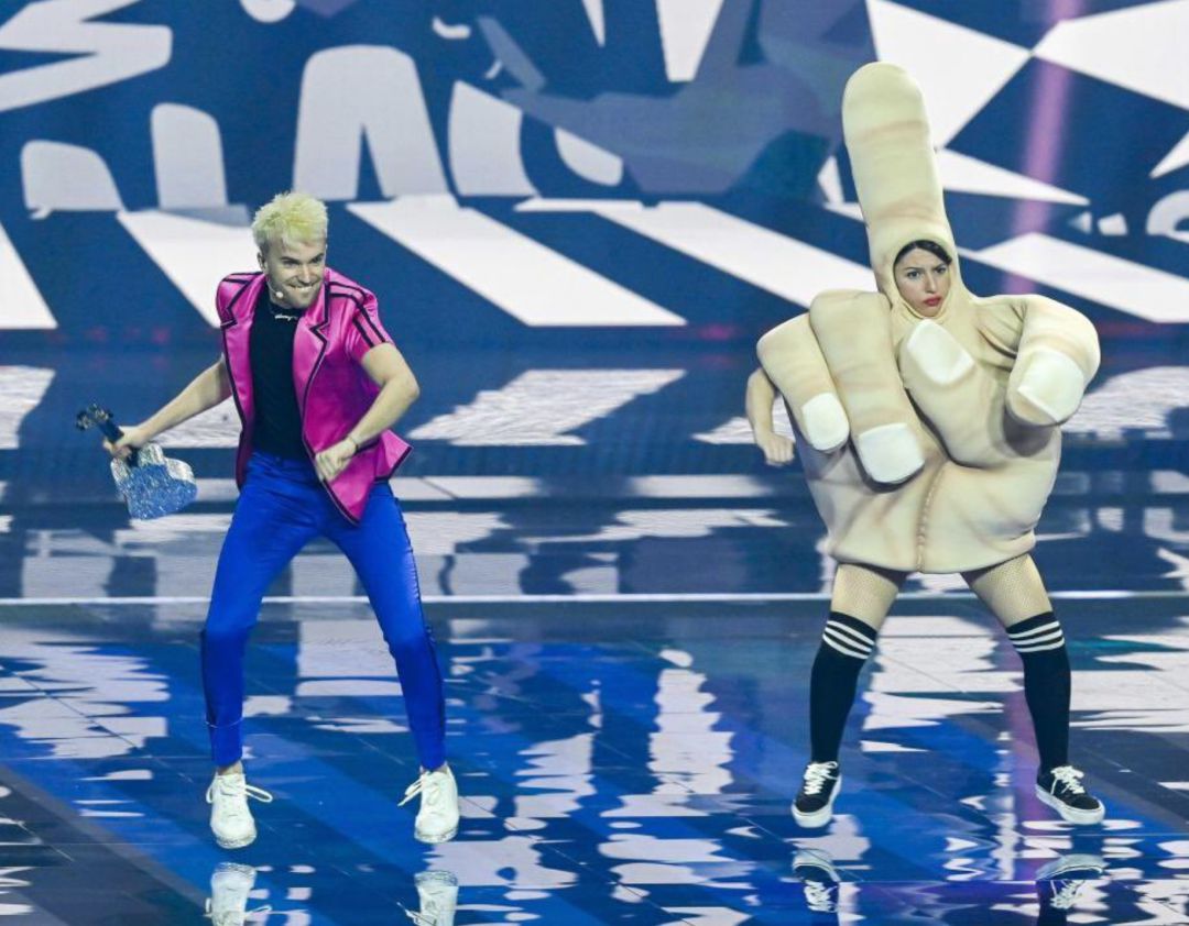 "Qué raro es el Grand Prix de Alemania": el detalle de la actuación de Eurovisión que ha arrasado en redes. "Qué raro es el Grand Prix de Alemania": el detalle de la actuación de Eurovisión que ha arrasado en redes.
