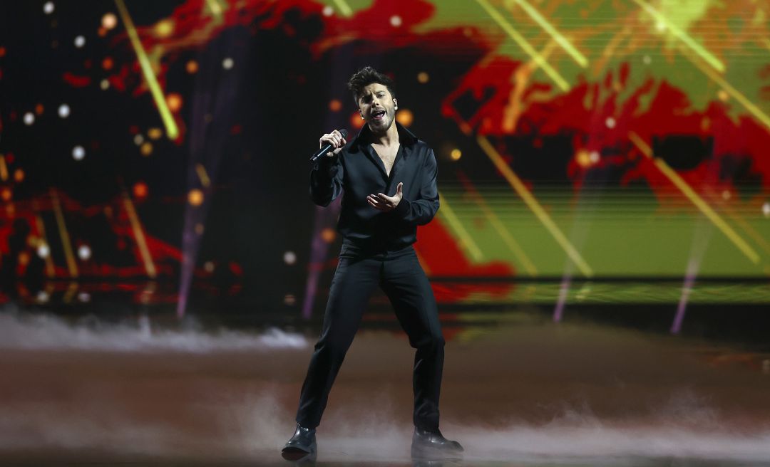 Blas Cantó ha actuado en el puesto 13, con su tema 'Voy a quedarme'. Blas Cantó ha actuado en el puesto 13, con su tema 'Voy a quedarme'.