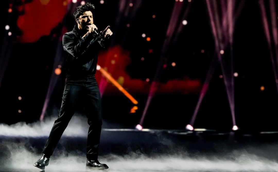 Blas Cantó ha quedado en el puesto 24 tras interpretar su tema 'Voy a quedarme'. Blas Cantó ha quedado en el puesto 24 tras interpretar su tema 'Voy a quedarme'.