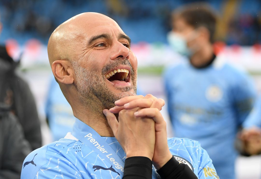 Pep Guardiola, técnico del Manchester City Pep Guardiola, técnico del Manchester City