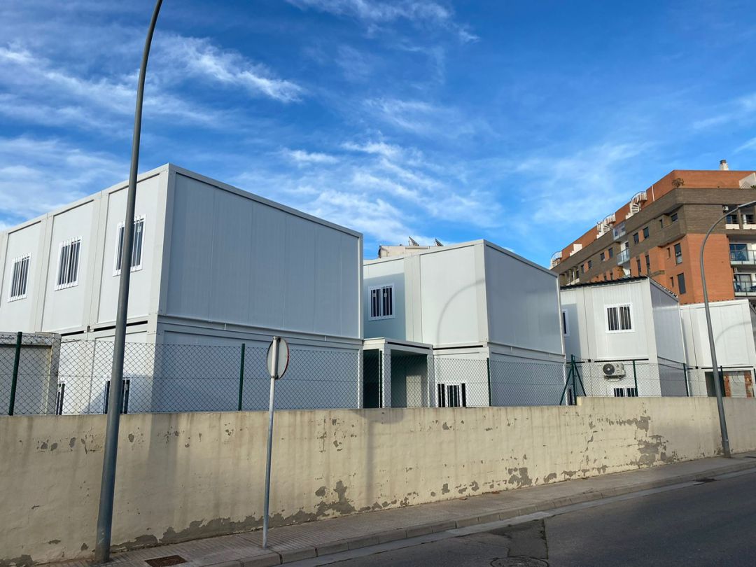 Aulas prefabricadas para los alumnos del Ausiàs March de Gandia Aulas prefabricadas para los alumnos del Ausiàs March de Gandia