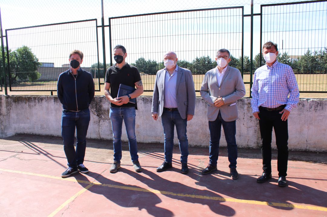 Visita del delegado a Villarrobledo Visita del delegado a Villarrobledo