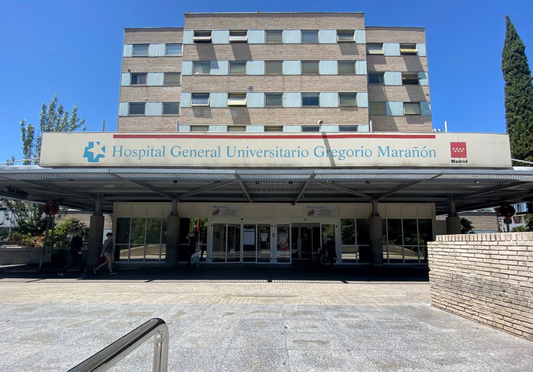 Fachada del Hospital Gregorio Marañón. Fachada del Hospital Gregorio Marañón.