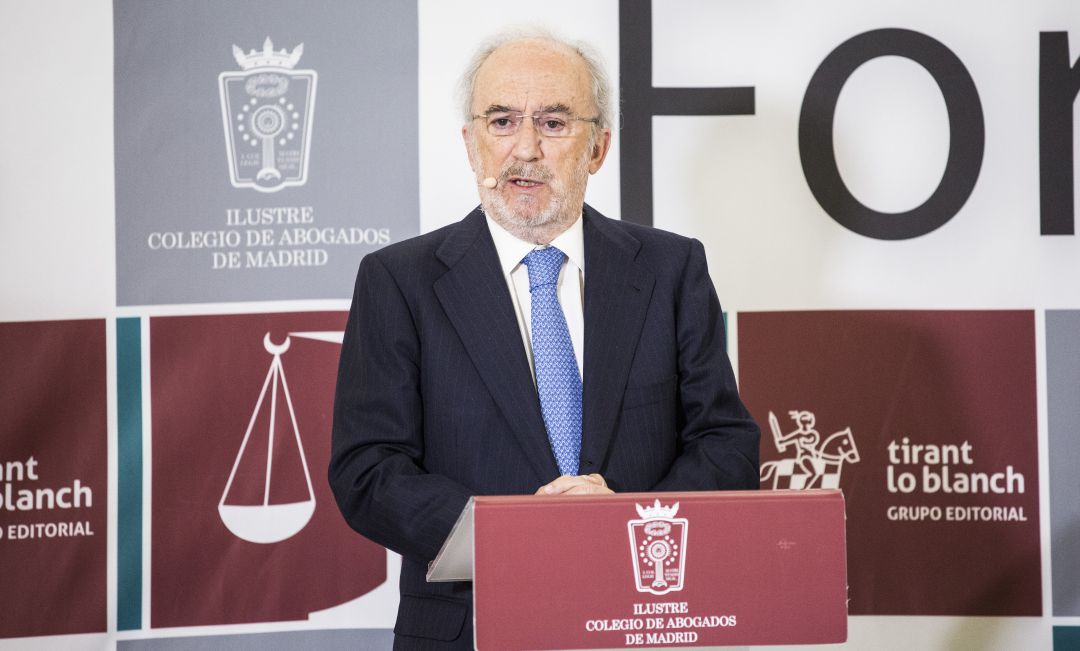 El director de la RAE, Santiago Muñoz Machado, en el Foro de Justicia. El director de la RAE, Santiago Muñoz Machado, en el Foro de Justicia.