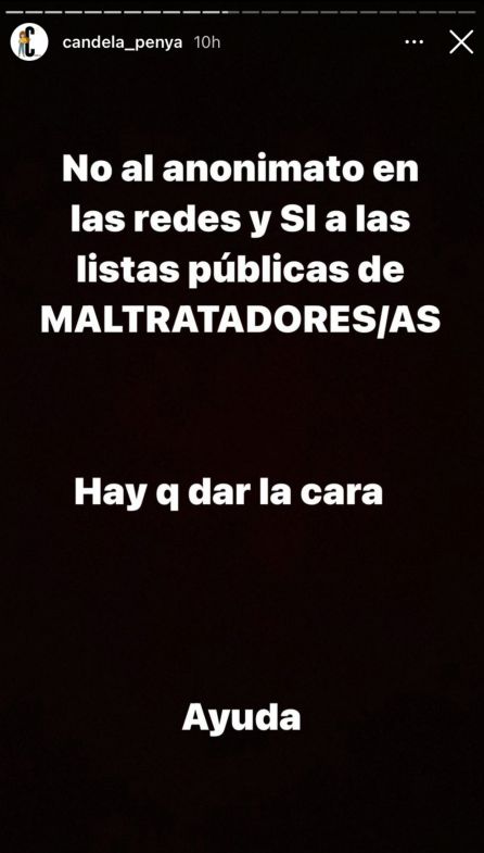 Captura de pantalla de las 'Stories' que ha subido la actriz denunciando las amenazas que recibe. Captura de pantalla de las 'Stories' que ha subido la actriz denunciando las amenazas que recibe.