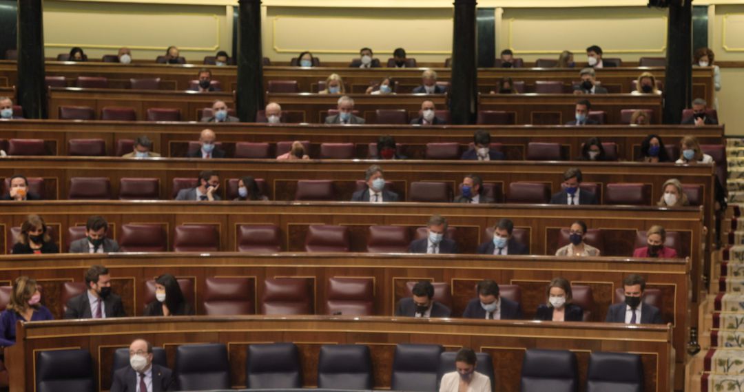Sesión en el Congreso de los Diputados. Sesión en el Congreso de los Diputados.