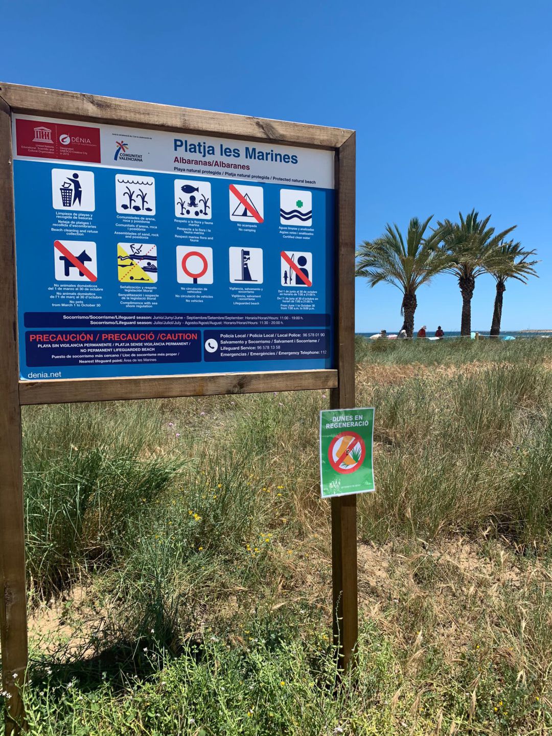 Dénia prepara su temporada de playas 2021 Dénia prepara su temporada de playas 2021