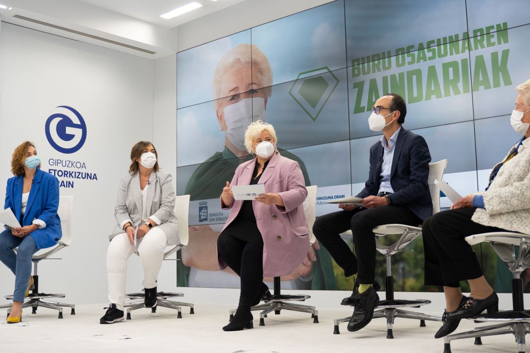 Momento de la presentación de la nueva campaña de Agifes. Momento de la presentación de la nueva campaña de Agifes.
