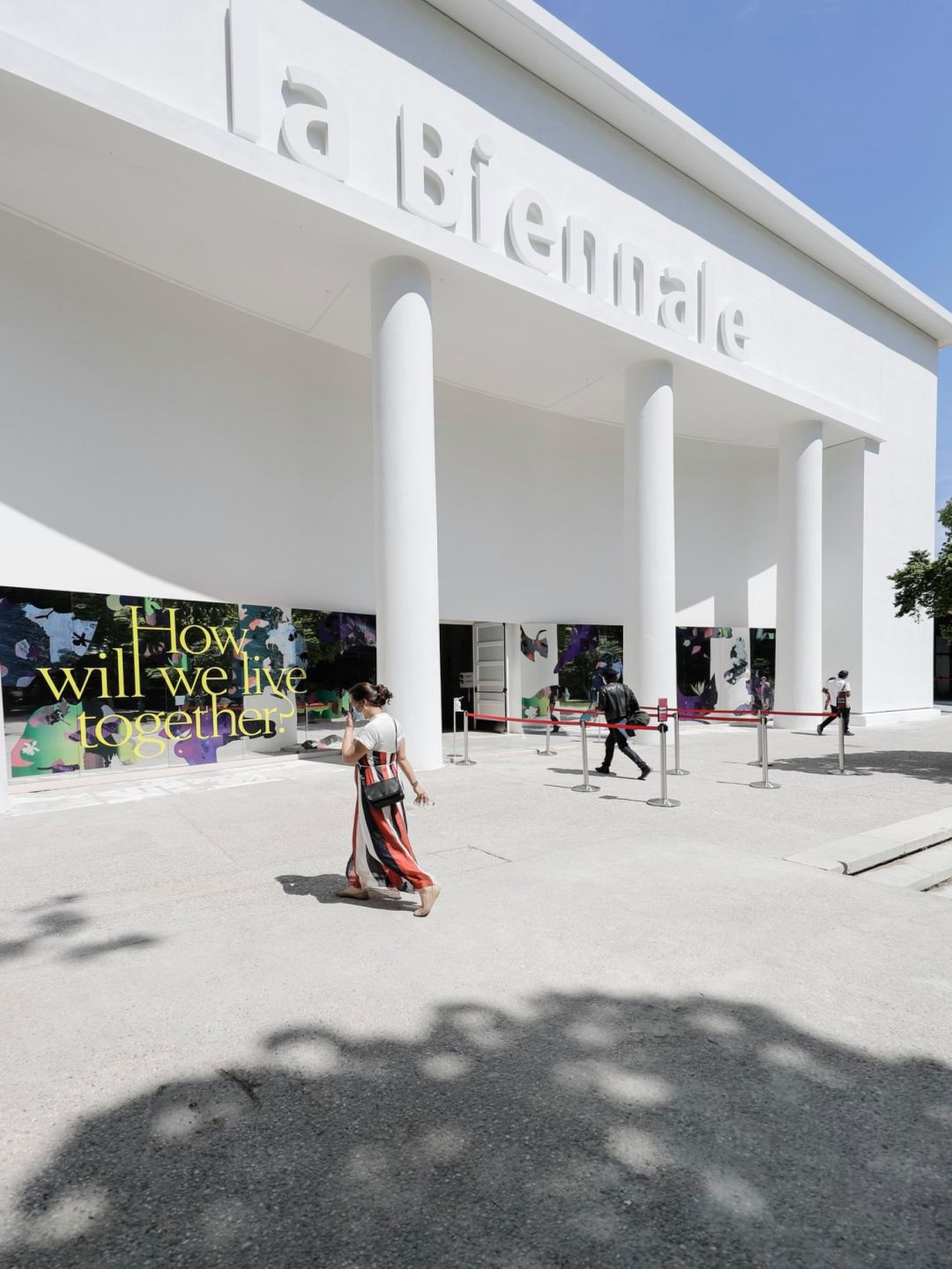 Entrada a la Bienal de la Arquitectura de Venecia Entrada a la Bienal de la Arquitectura de Venecia