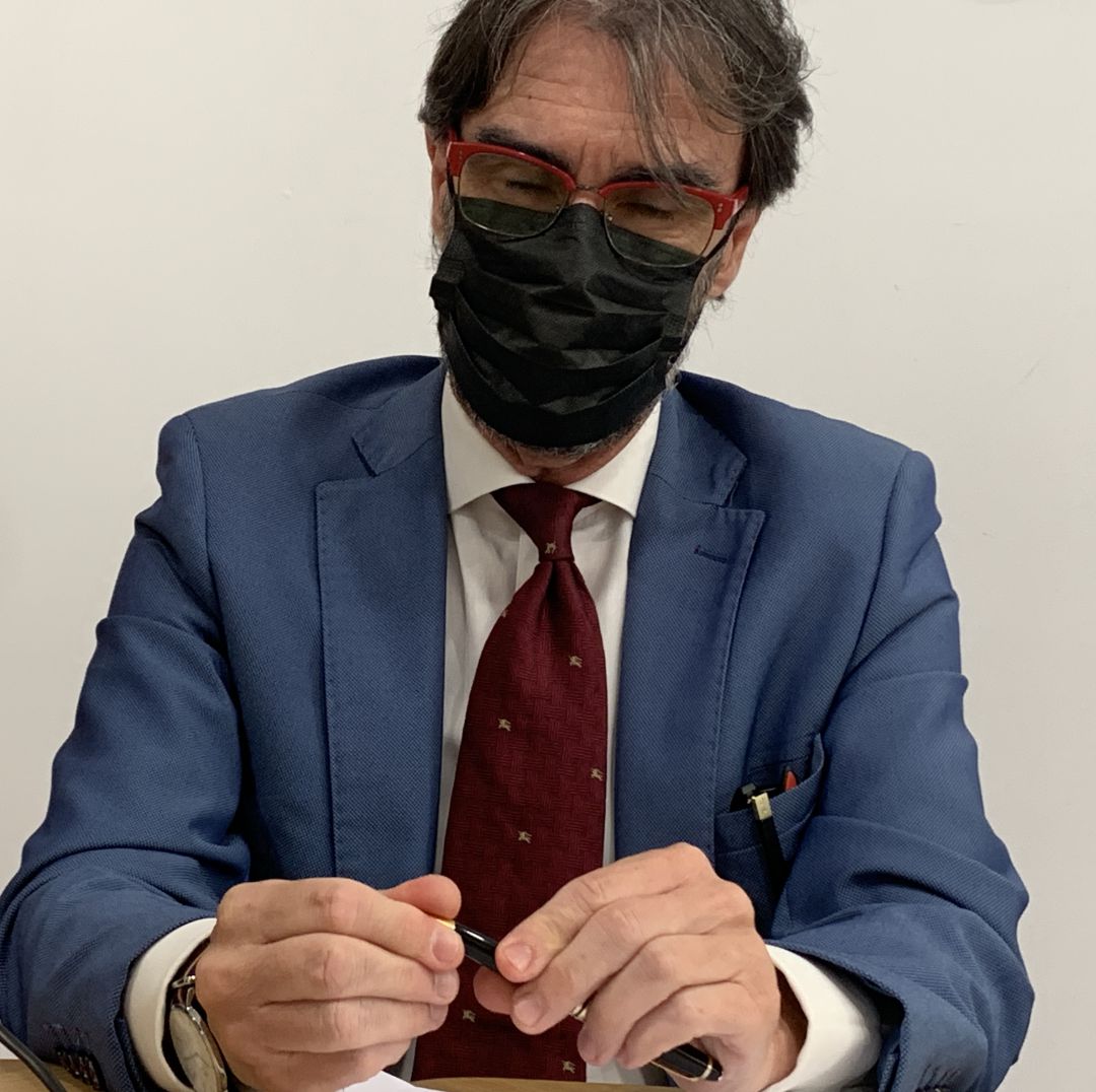 El presidente de BierzoPyme, Ángel Rodríguez, en la rueda de prensa que anunció la disolución El presidente de BierzoPyme, Ángel Rodríguez, en la rueda de prensa que anunció la disolución