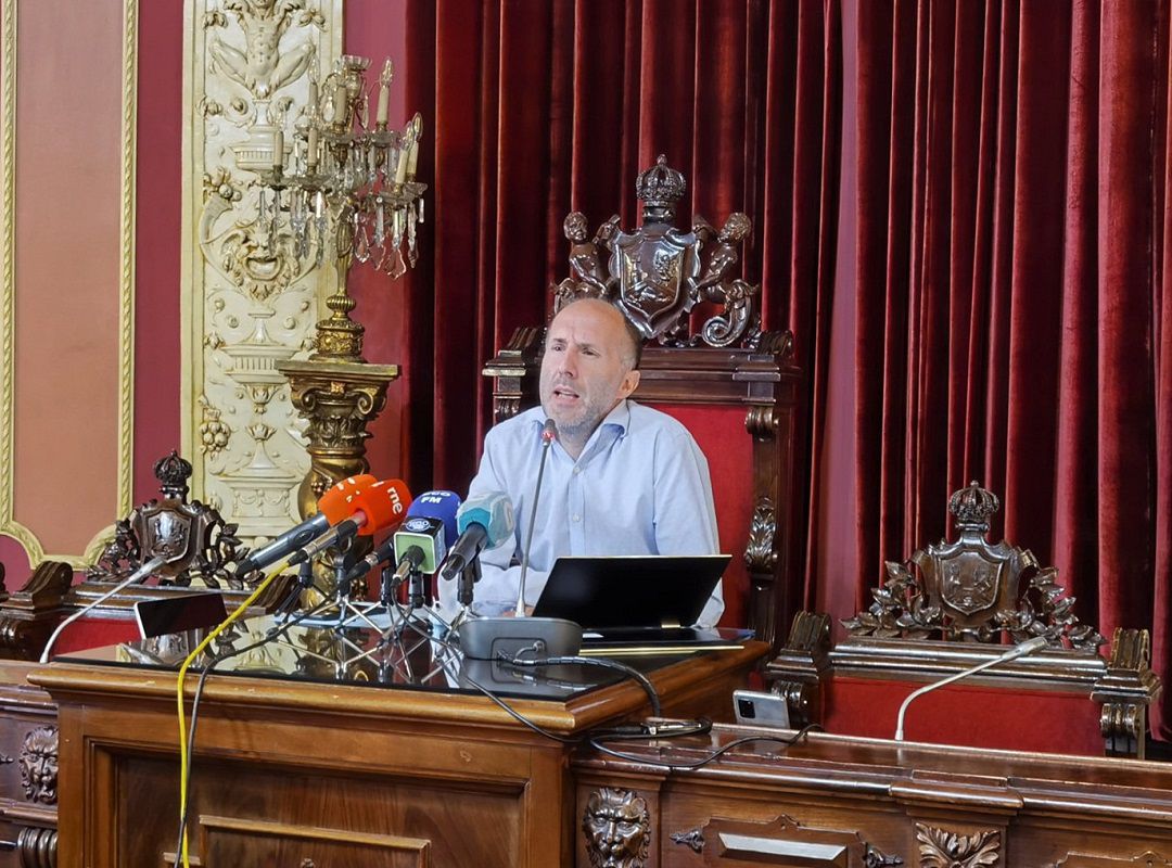Jácome hace balance desde el ecuador de su mandato Jácome hace balance desde el ecuador de su mandato