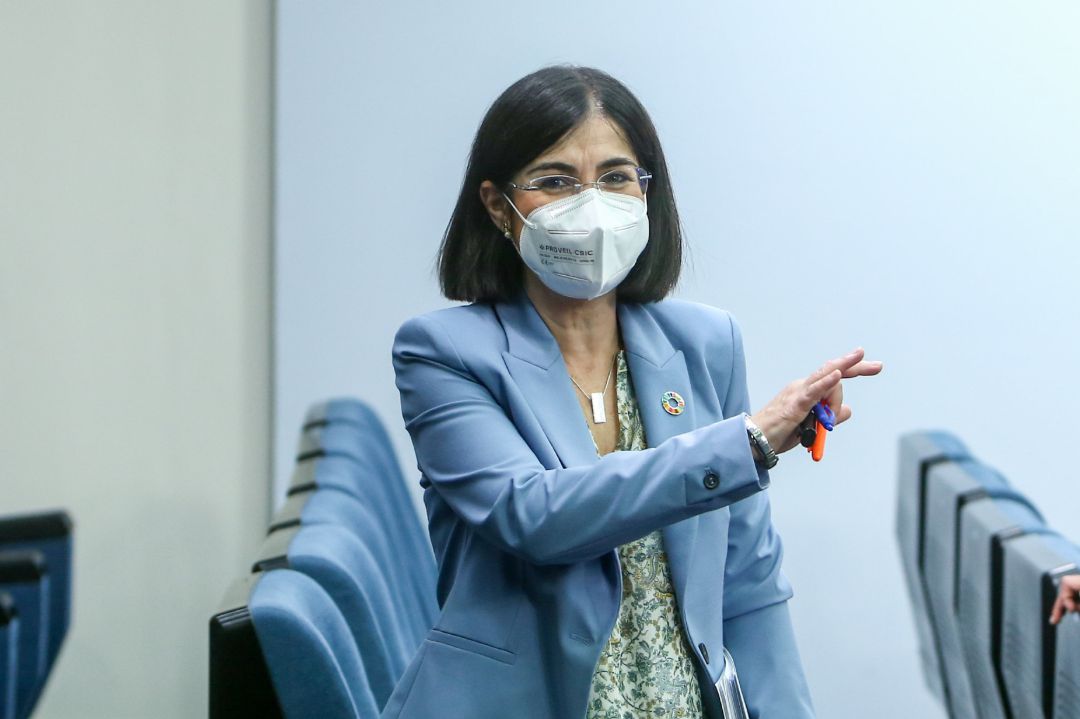 La ministra de Sanidad, Carolina Darias La ministra de Sanidad, Carolina Darias