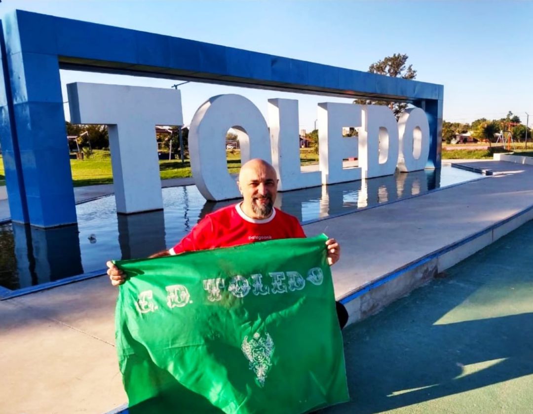 Luís F. Grippa sigue al Toledo español desde el Toledo argentino Luís F. Grippa sigue al Toledo español desde el Toledo argentino
