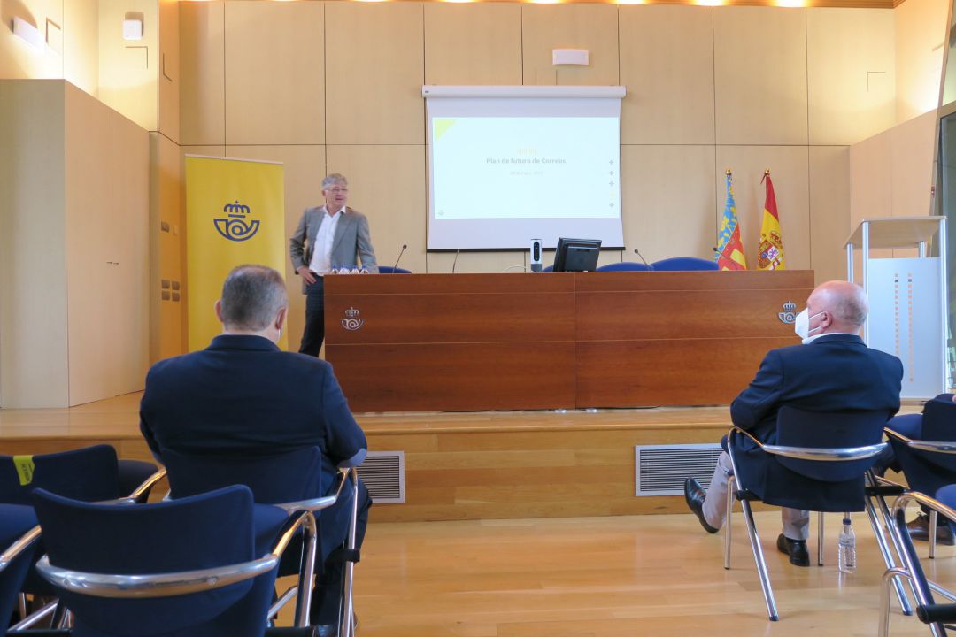 Presentación en València de las Líneas de Futuro de Correos para los próximos años Presentación en València de las Líneas de Futuro de Correos para los próximos años
