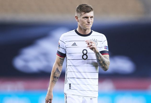Toni Kroos con la selección alemana Toni Kroos con la selección alemana