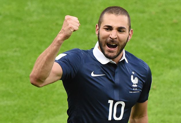 Karim Benzema en su última convocatoria con Francia Karim Benzema en su última convocatoria con Francia