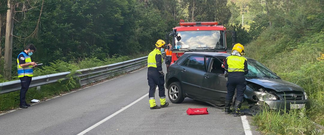 Un dos accidentes Un dos accidentes