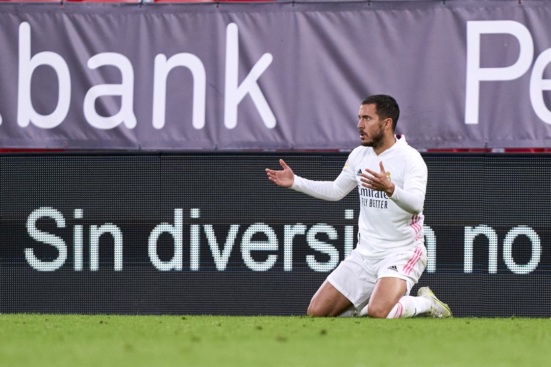 Hazard, jugador del Real Madrid. Hazard, jugador del Real Madrid.