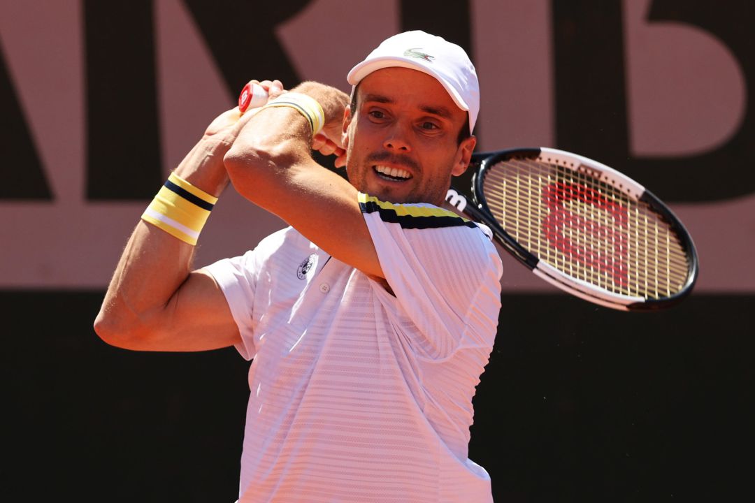 Roberto Bautista en Roland Garros Roberto Bautista en Roland Garros